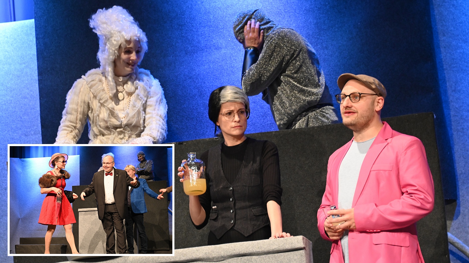 Gelungene Premiere für ThimKu-Komödie „Burghotel Schlosshof“ in Ottbergen