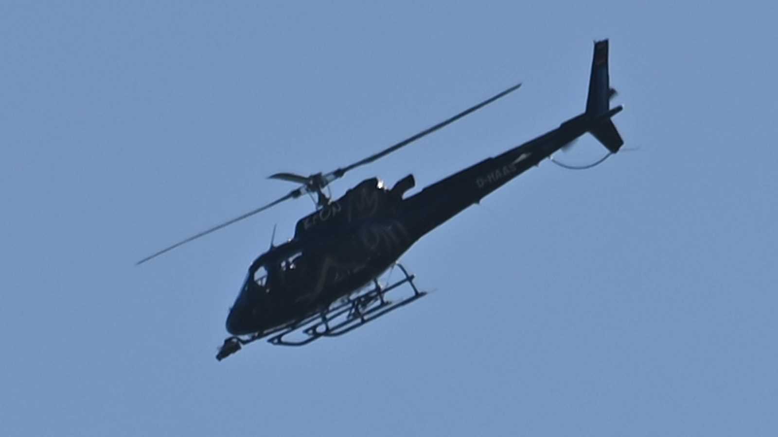 Kein Polizeieinsatz: Hubschrauber über Höxter ist Teil eines großen Weser-Projekts