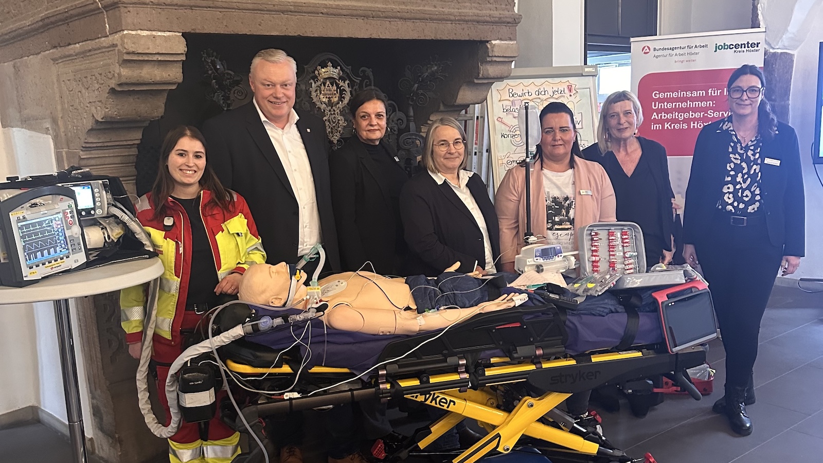 Direkter Austausch beim 5. Stellenmarkt im Historischen Rathaus