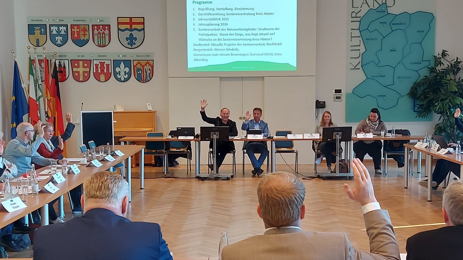 Seniorenvertretung Kreis Höxter ist in konstituierender Netzwerkkonferenz im Kreishaus gegründet worden 